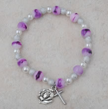 Rosary bracelet